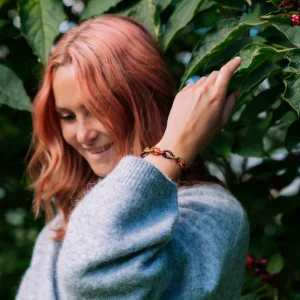 Autumn Rainbow Bronze Bracelet