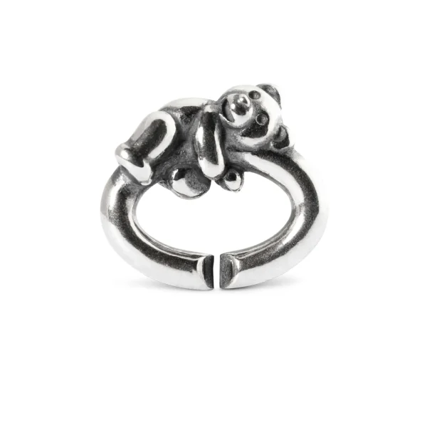 Bear, Single Silver Link