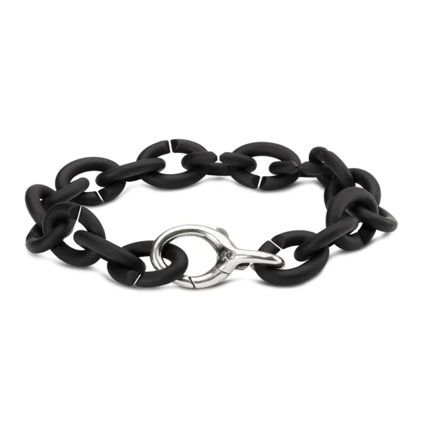 Black Silver Bracelet