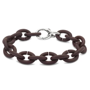 Brown Silver Bracelet