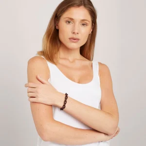 Brown Silver Bracelet