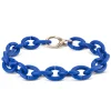 Cobalt Blue Bronze Bracelet