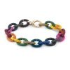 Dark Rainbow Bronze Bracelet