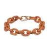 Golden Cognac Bronze Bracelet