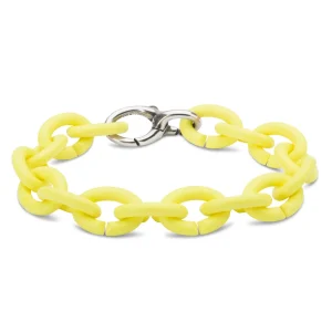 Light Lemon Silver Bracelet