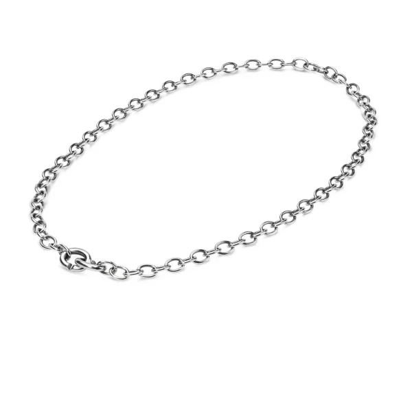 Link Chain, Silver 40 cm