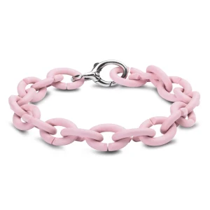 Lush Blush Silver Bracelet