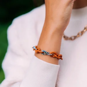 Maple Silver Bracelet