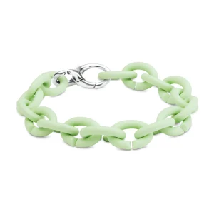 Mint Green Silver Bracelet