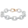 Pale Grey Bronze Bracelet