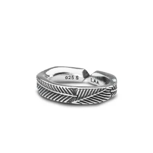 Palm Leaf, Single Silver Link