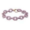 Pastel Violet Bronze Bracelet