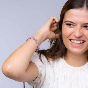Pastel Violet Bronze Bracelet