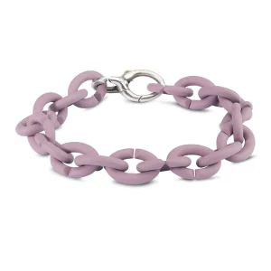 Pastel Violet Silver Bracelet