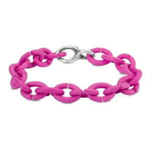 Pink Silver Bracelet