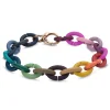 Rainbow Rubber Bracelet