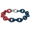 Red Petrol Rubber Bracelet