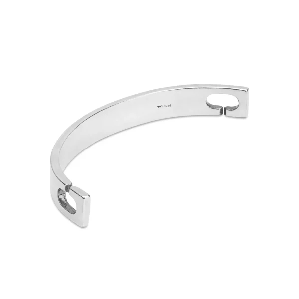 Silver Bangle Link, Large