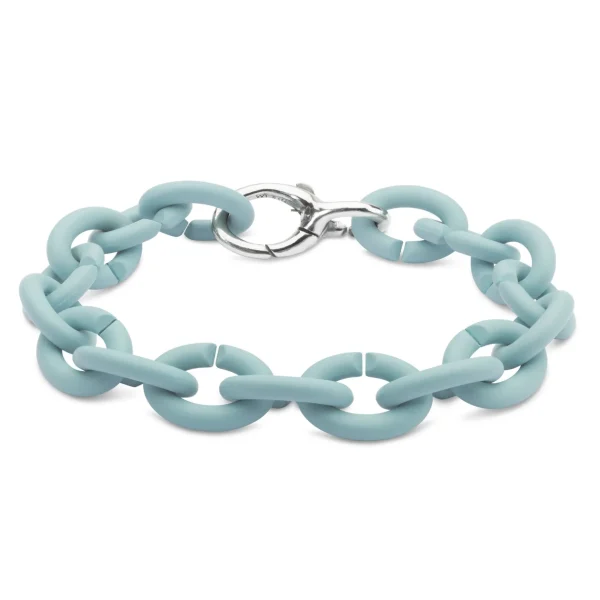 Sky Blue Silver Bracelet