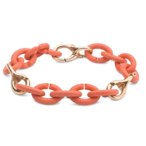 Soft Apricot Pop Bronze Bracelet