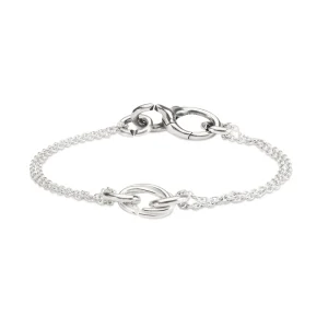 Triple Tangle Petite Chain Bracelet