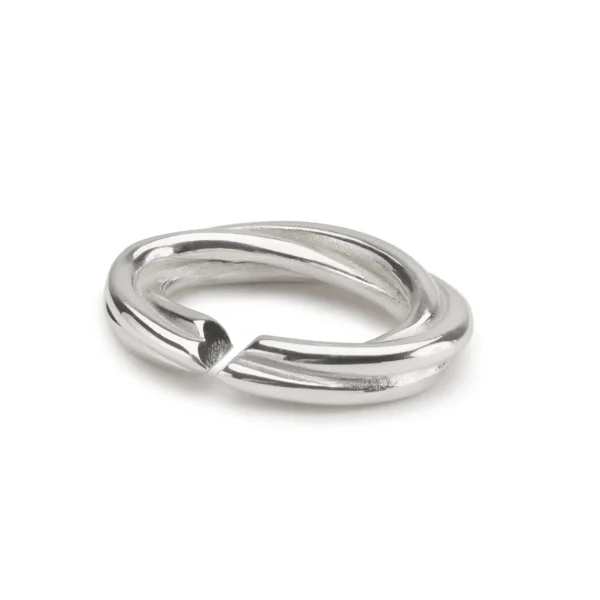 Triple Tangle, Single Silver Link