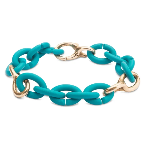 Turquoise Pop Bronze Bracelet