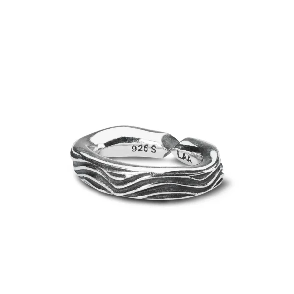 Wave, Single Silver Link