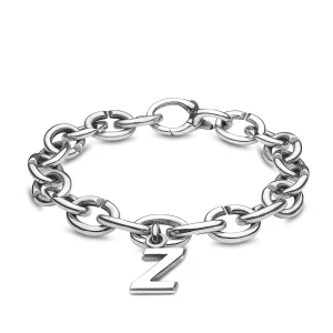 Z, Silver Link Charm